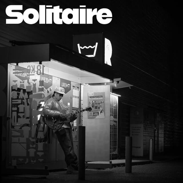 Album cover art for Solitaire
