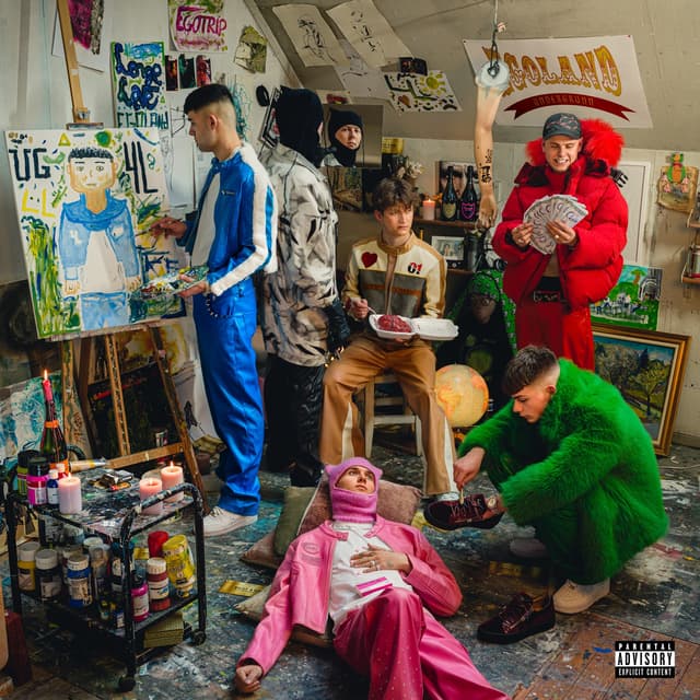 Album cover art for Egoland