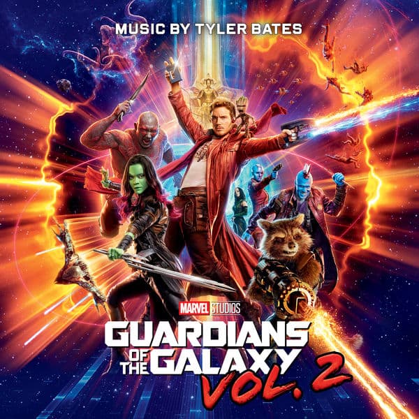 Album cover art for Guardians of the Galaxy Vol. 2