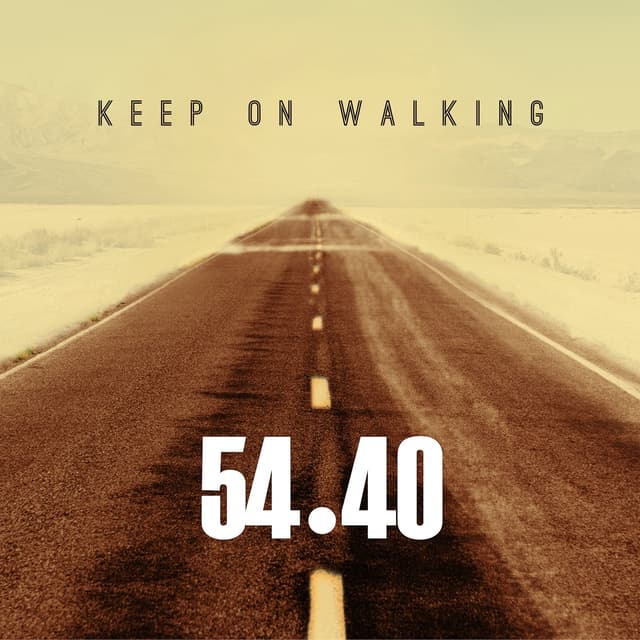 Album cover art for Keep On Walking