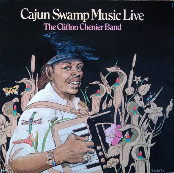 Album cover art for Cajun Swamp Music Live