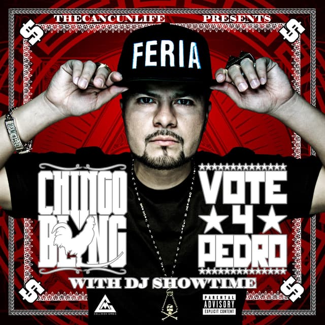 Album cover art for Vote 4 Pedro