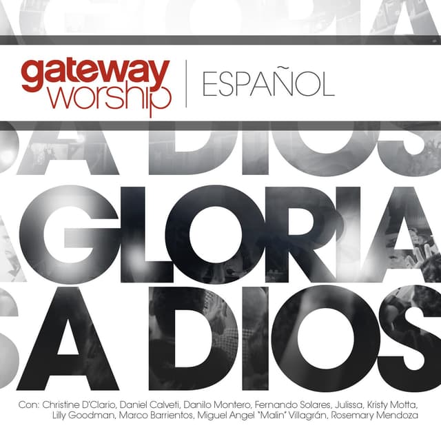 Album cover art for Gloria a Dios