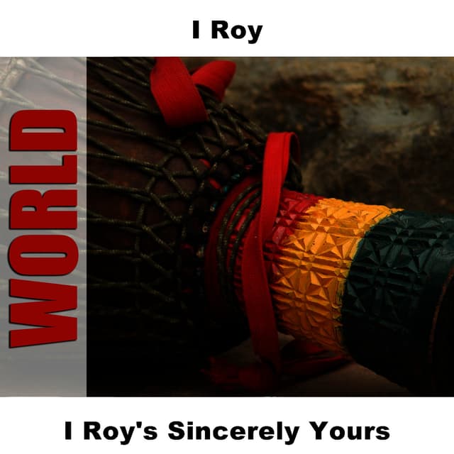 Album cover art for I Roy's Sincerely Yours