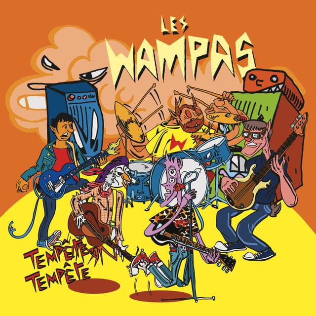 Album cover art for Tempête, Tempête