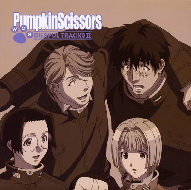 Album cover art for Pumpkin Scissors OST WONderful tracks II