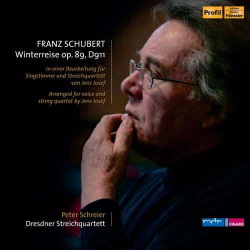 Album cover art for Schubert: Winterreise, Op. 89, D. 911 (Arr. J. Josef for Voice & String Quartet) [Audio Version]