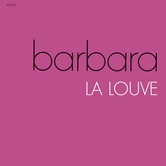 Album cover art for La Louve