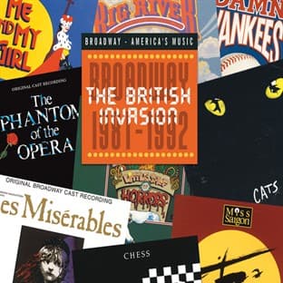 Album cover art for British Invasion: Broadway 1981-1992