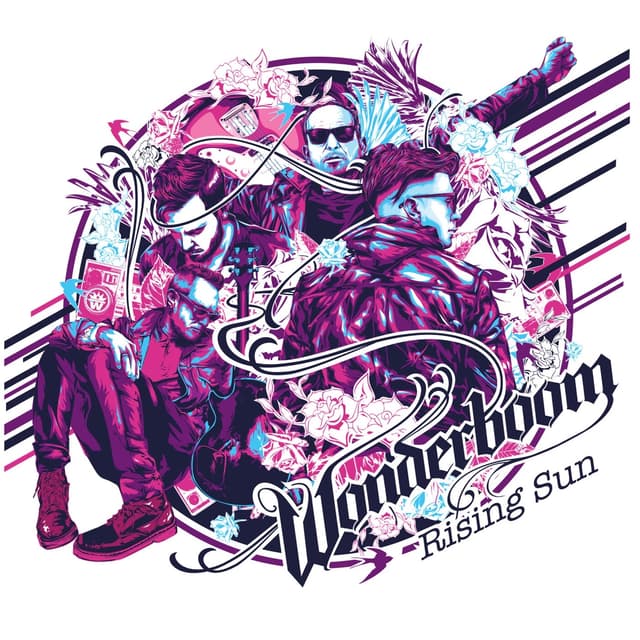 Album cover art for Rising Sun