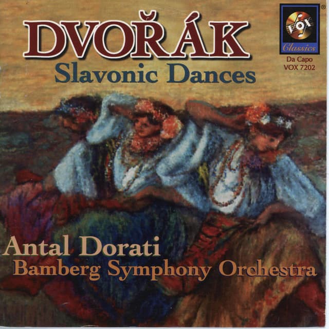 Album cover art for Borodin - Glinka - Tchaikovsky - Glazunov: Russian Dances