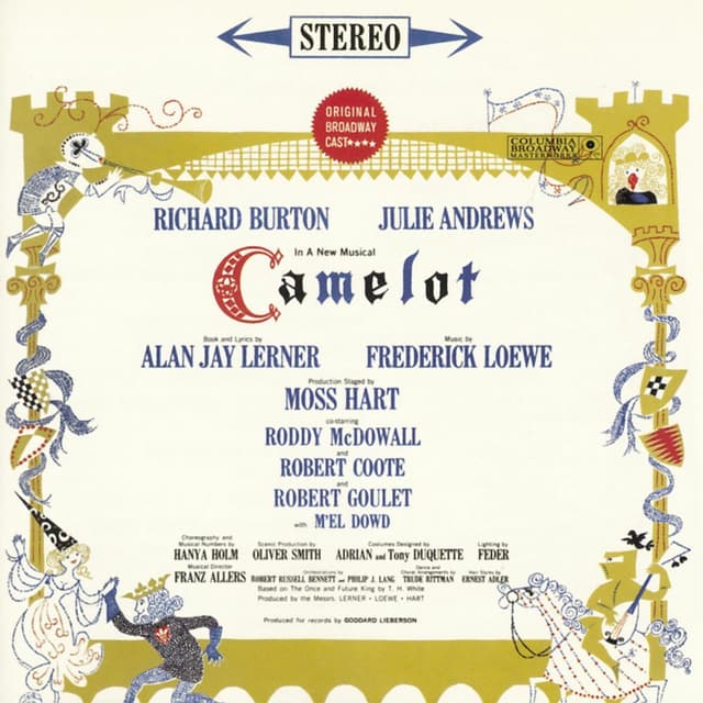 Album cover art for Camelot [Original 1960 Broadway Cast Recording]