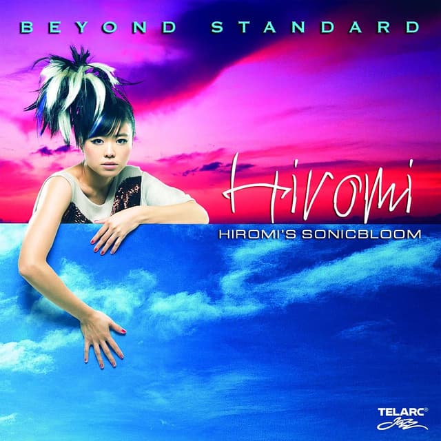 Album cover art for Hiromi's Sonicbloom: Beyond Standard
