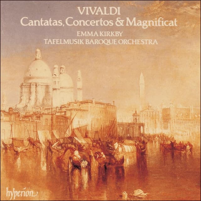 Album cover art for Vivaldi : Cantates, Concertos & Magnificat