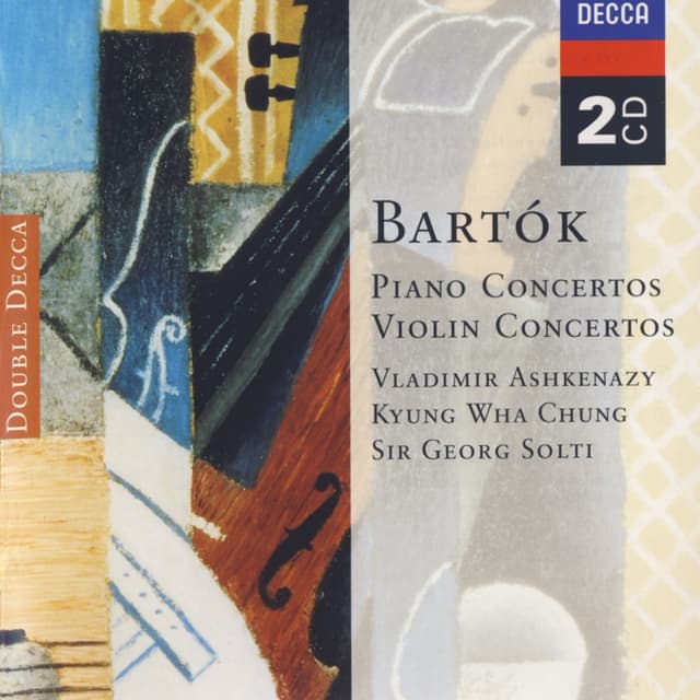Album cover art for Bartók: Piano Concertos; Violin Concertos