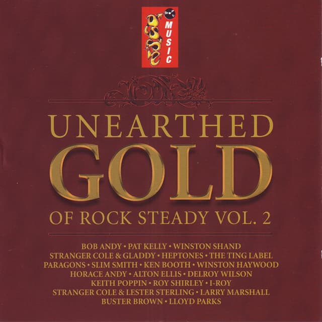 Album cover art for Unearthed Gold Of Rocksteady Vol. 2