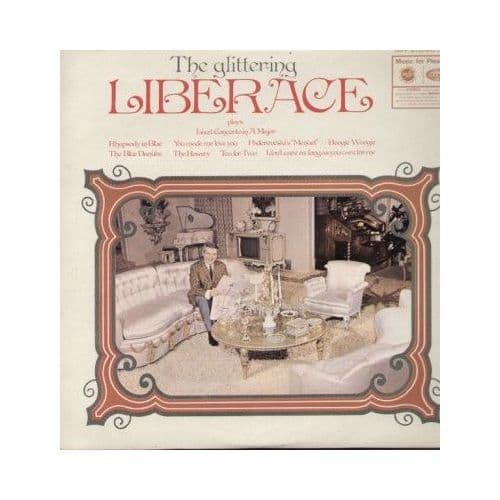 Album cover art for The Glittering Liberace