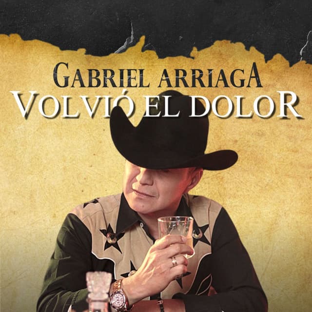 Album cover art for Volvió el Dolor