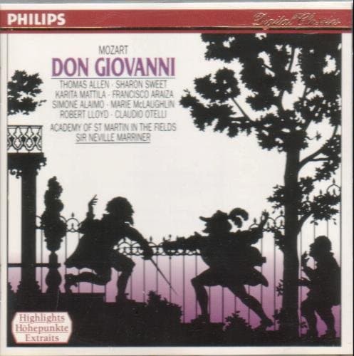 Album cover art for Mozart : Don Giovanni