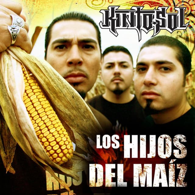 Album cover art for Los hijos del maiz