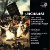 Album cover art for Jácaras! 18th Century Spanish Baroque Guitar Music of Santiago de Murcia