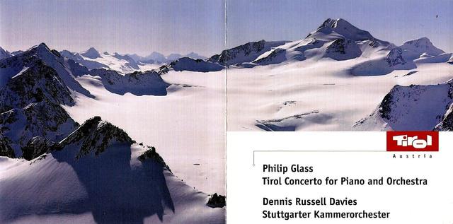 Album cover art for Tirol Concerto for Piano and Orchestra