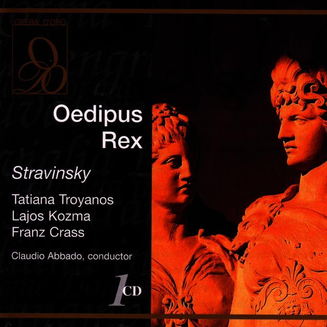 Album cover art for Oedipus Rex