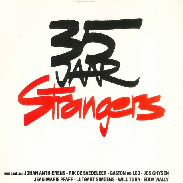 Album cover art for 35 Jaar Strangers