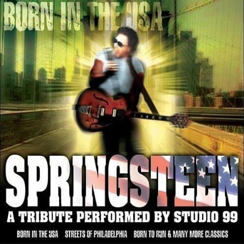Album cover art for Born in the USA: A Springsteen Tribute