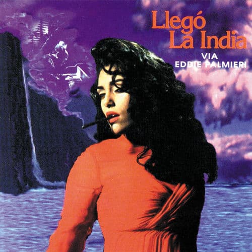 Album cover art for Llegó La India Vía Eddie Palmieri