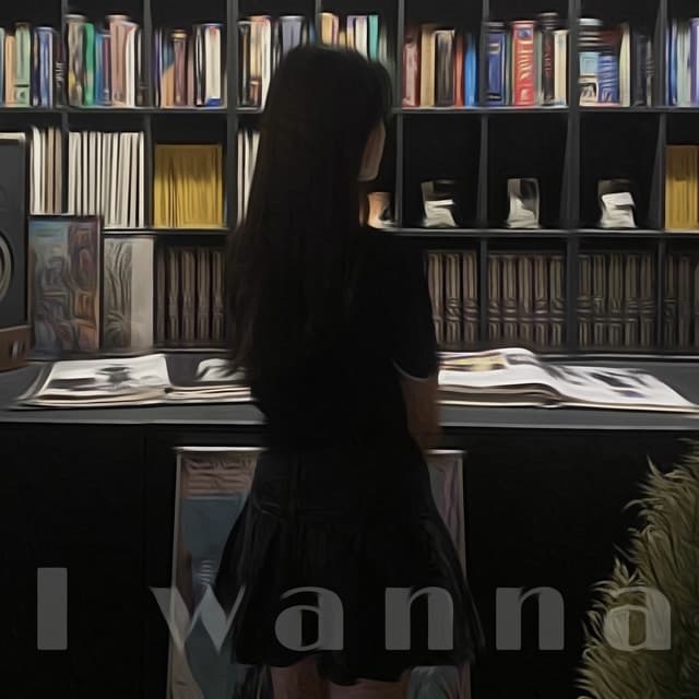 Album cover art for I wanna