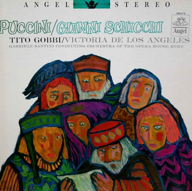 Album cover art for Puccini: Gianni Schicchi