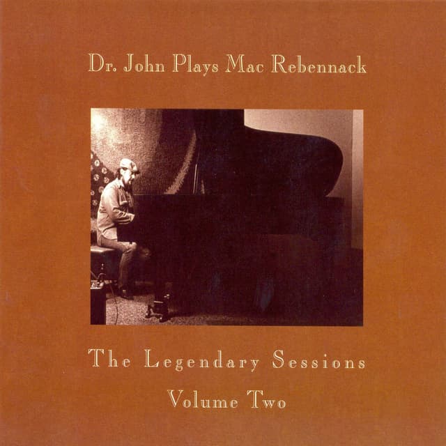 Album cover art for Dr. John Plays Mac Rebennack