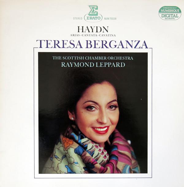 Album cover art for Haydn: Arias - Cantata - Cavatina