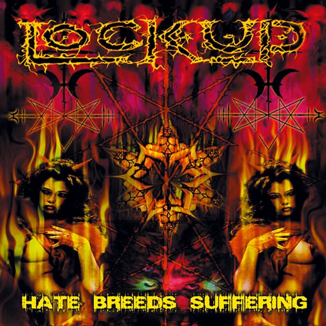 Album cover art for Hate Breeds Suffering