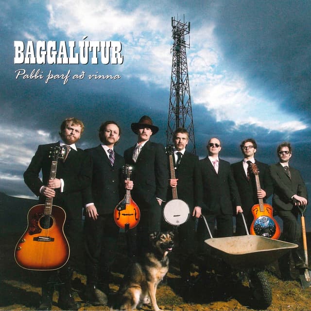 Album cover art for Pabbi þarf að vinna