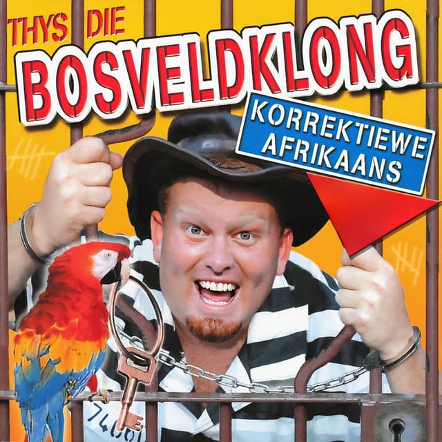 Album cover art for Korrektiewe Afrikaans