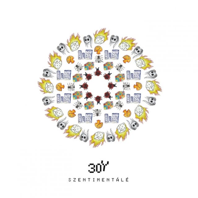 Album cover art for Szentimentálé