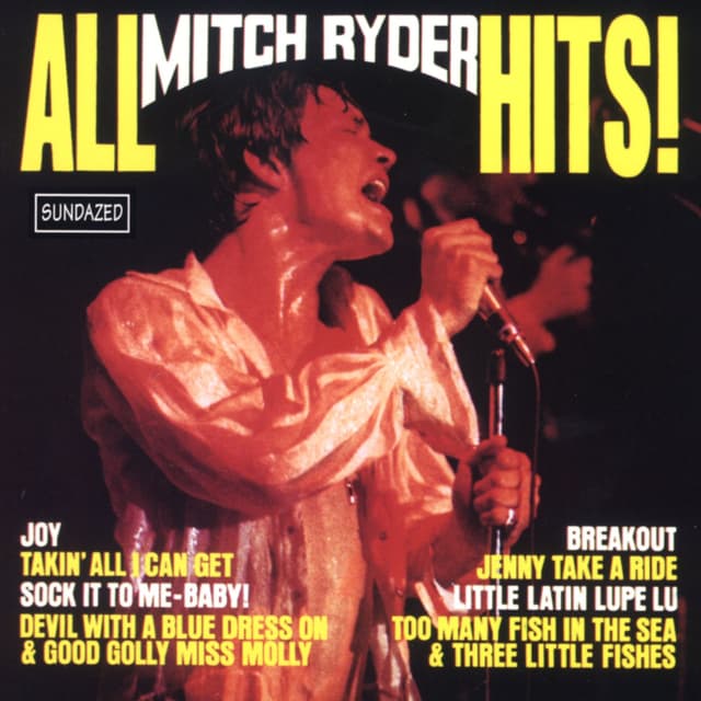 Album cover art for All Mitch Ryder Hits