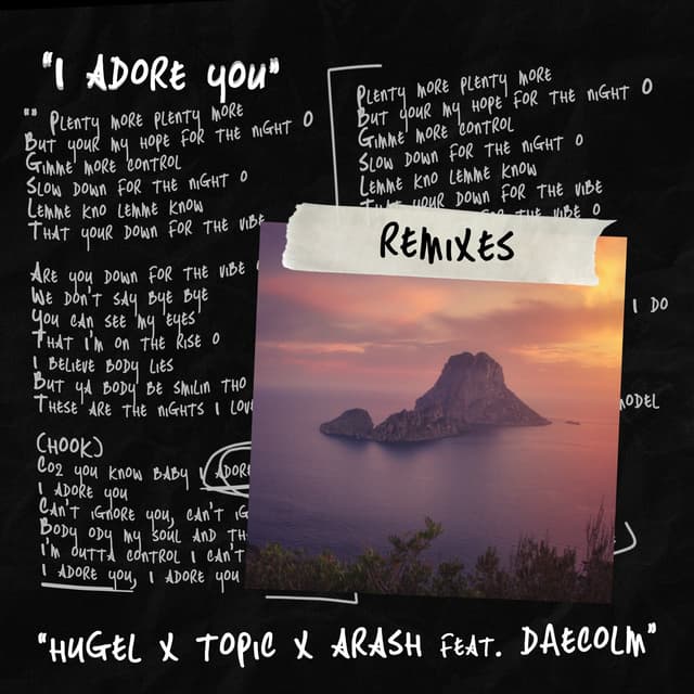 Album cover art for I Adore You (Remixes)