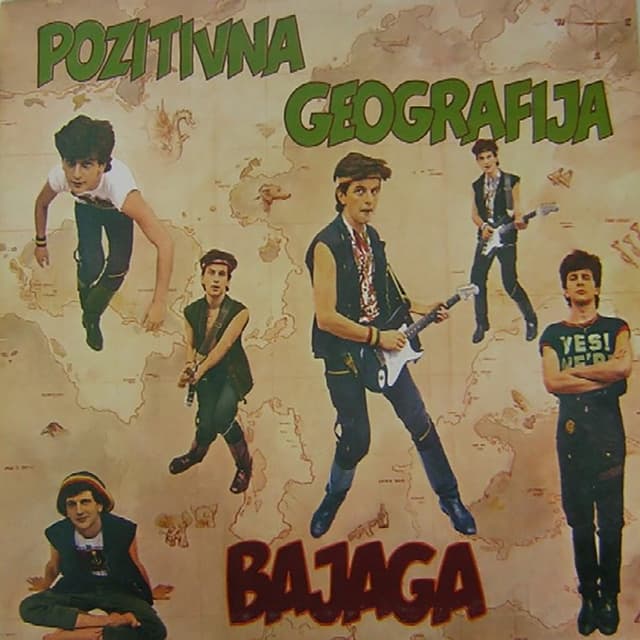 Album cover art for Pozitivna Geografija