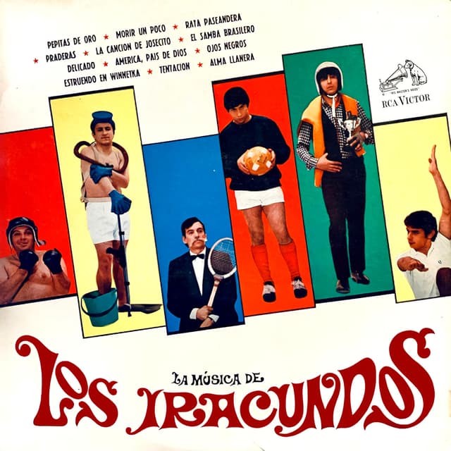 Album cover art for La Música de Los Iracundos