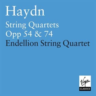 Album cover art for Haydn: String Quartets Op. 54 & 74 - Endellion String Quartet