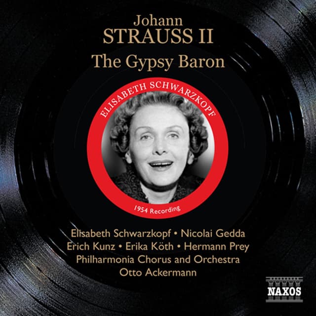 Album cover art for Strauss (fils) : Le Baron Tzigane (intégrale)