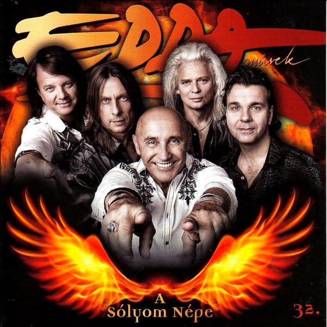 Album cover art for A sólyom népe