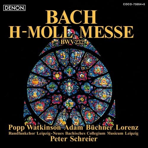 Album cover art for Bach: Messe in H-Moll BWV 232