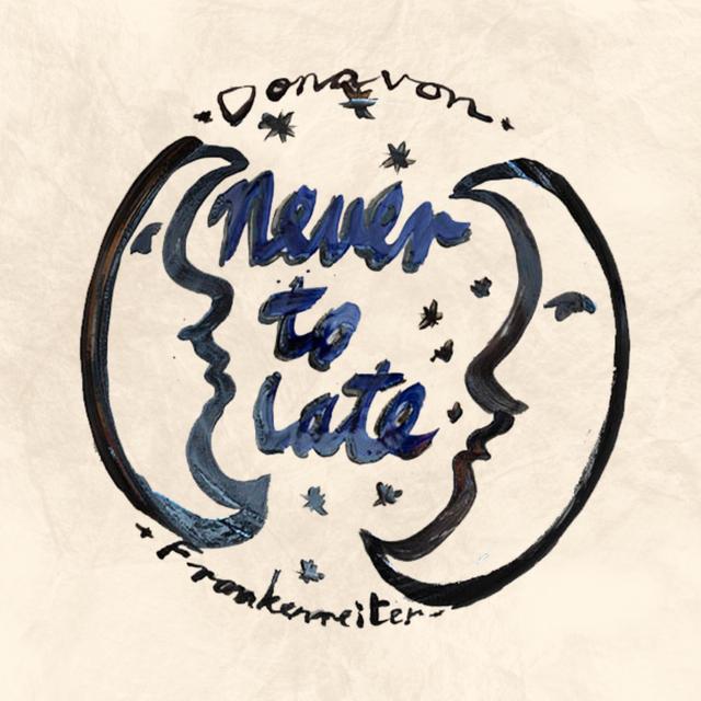 Album cover art for Never Too Late