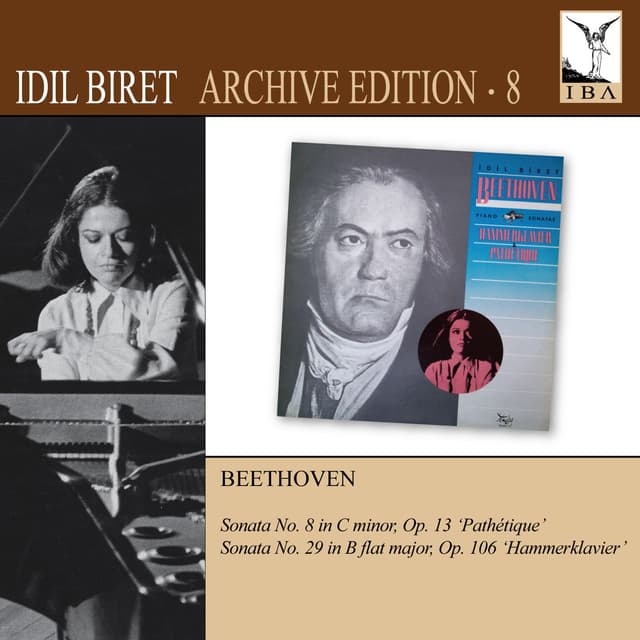 Album cover art for Beethoven : Idil Biret - Archive Edition (volume 8)