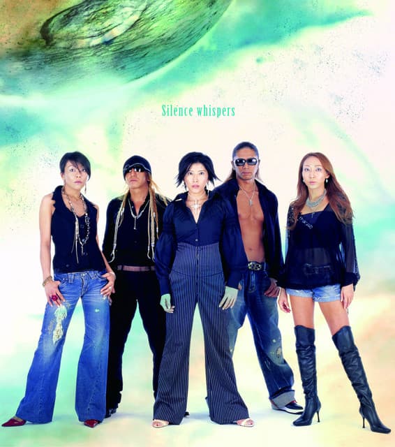 Album cover art for Silence whispers