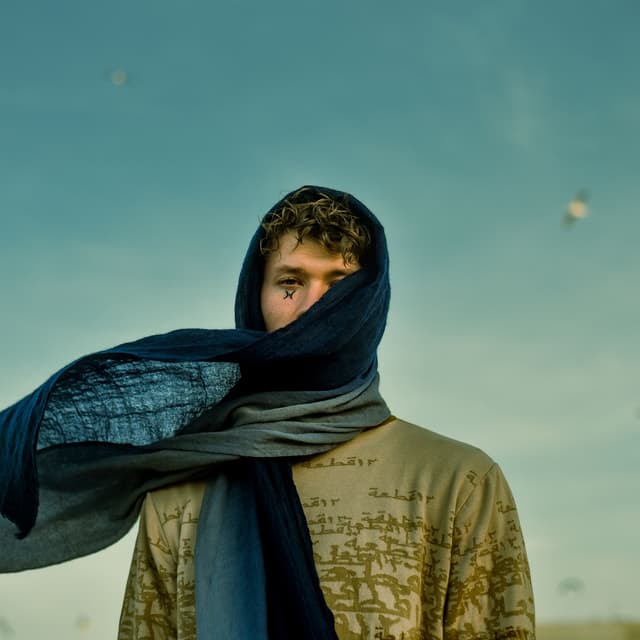 Album cover art for Homme bleu